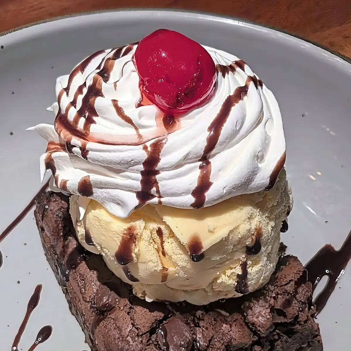 Brownie Sundae