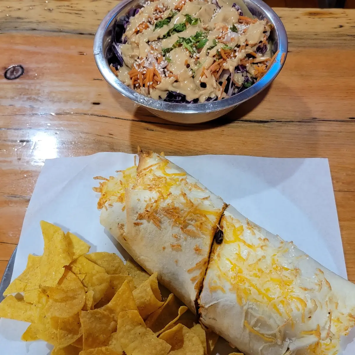 Regular Burrito and Burrito Bowl
