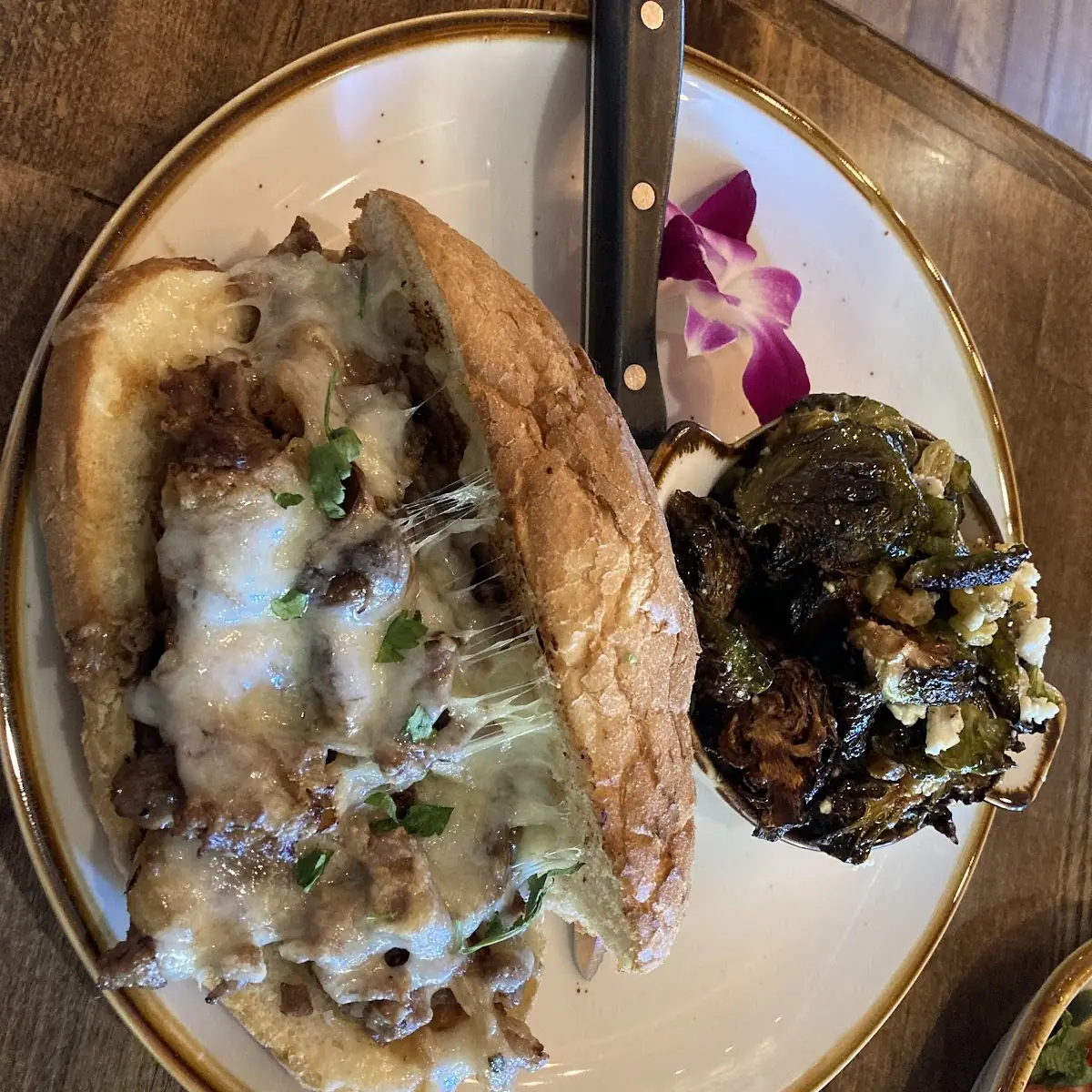 Shaved Ribeye Sandwich