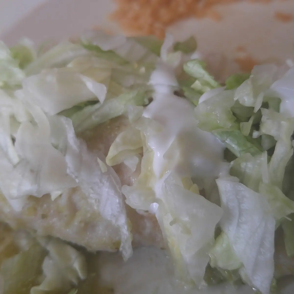 Enchilada De Pollo En Salsa Verde