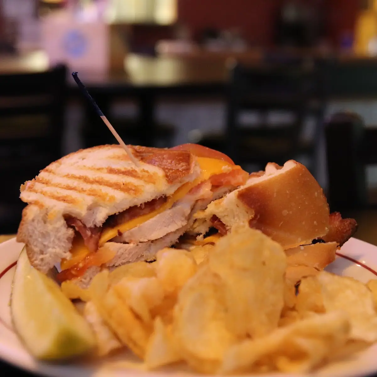 Sandwich and Chips