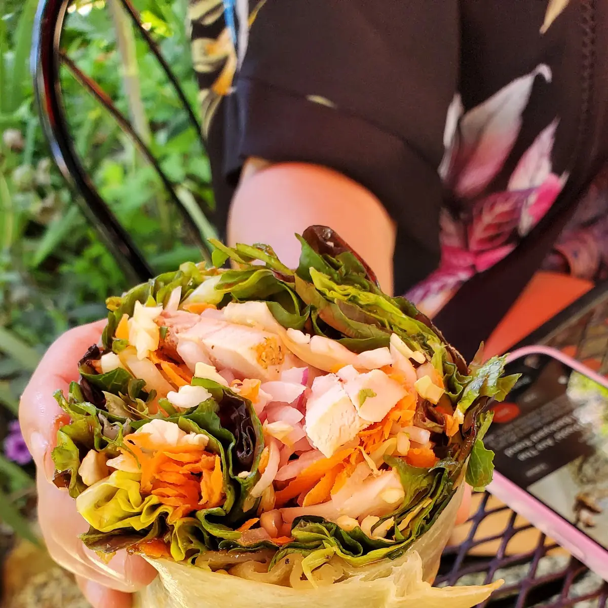 Thai Chicken Wrap