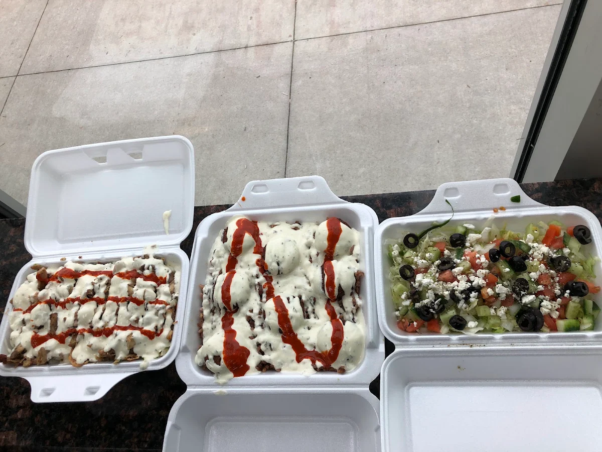 Chicken Shawarma Platter, Lazeez Shawarma