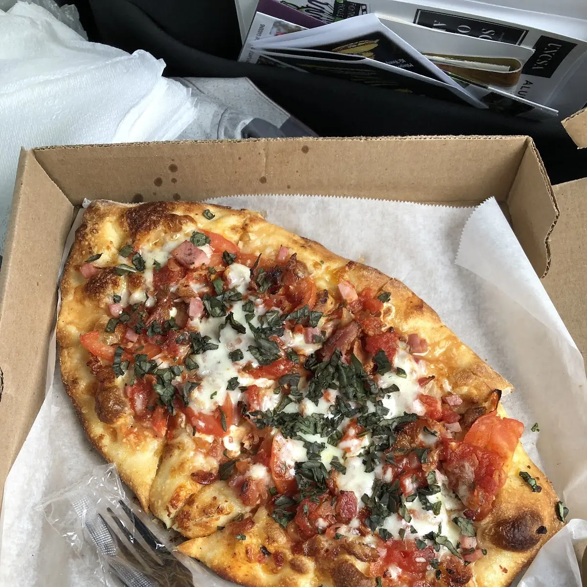 Personal Margherita with Ham and Bacon