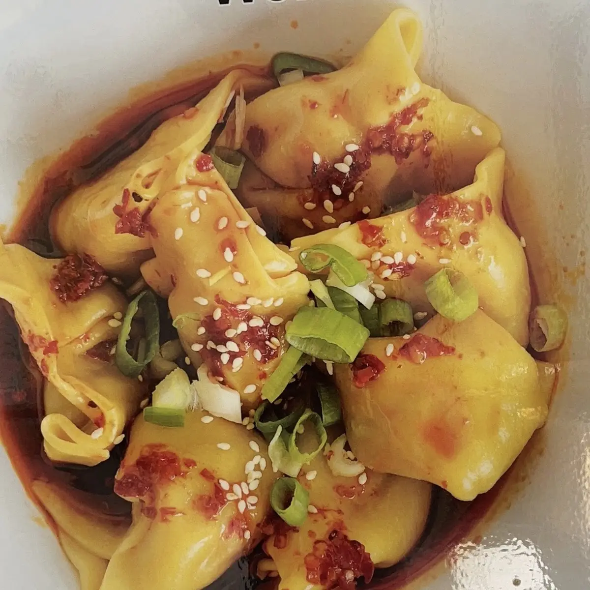 Chili Oil Wontons