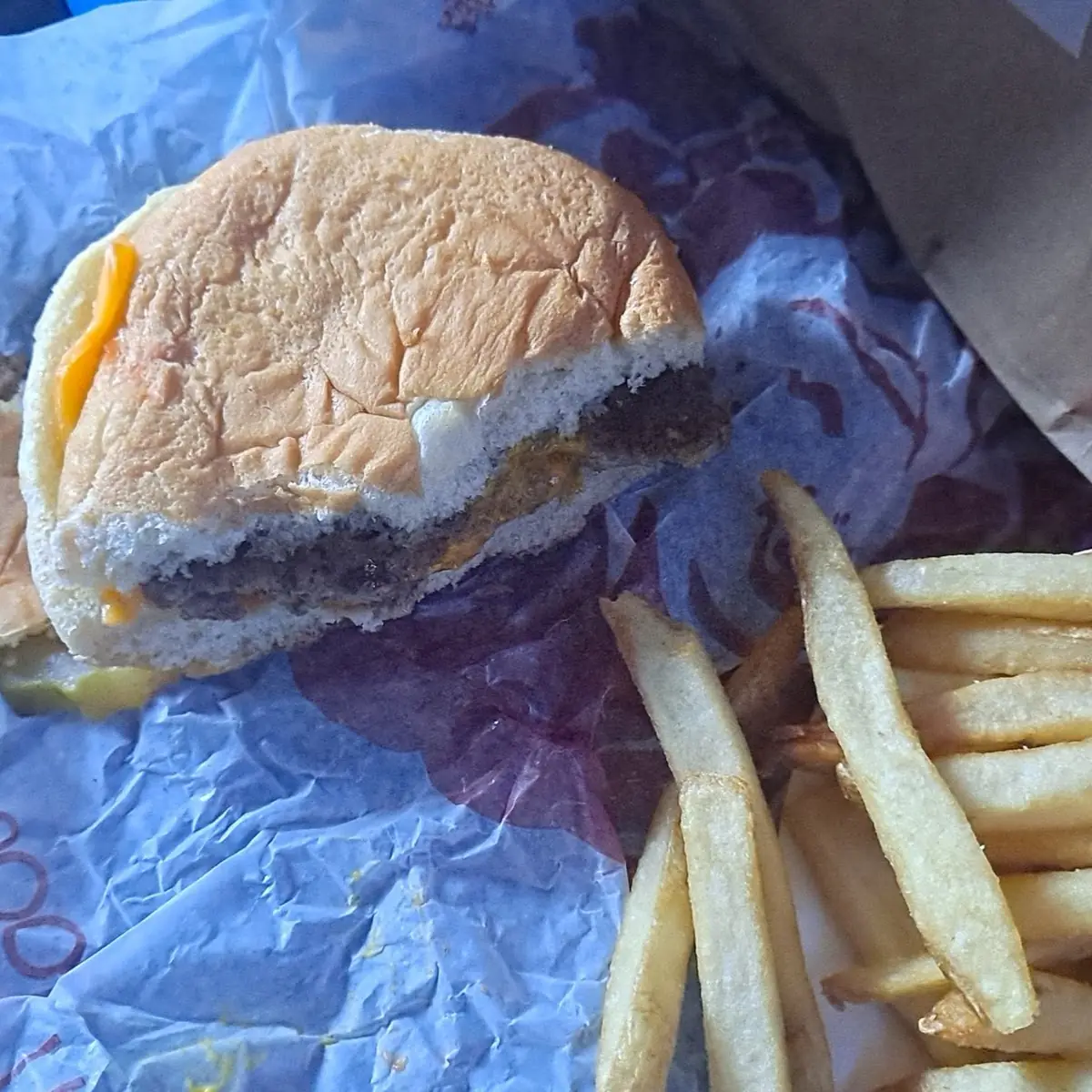 4 for 4 Cheeseburger Combo