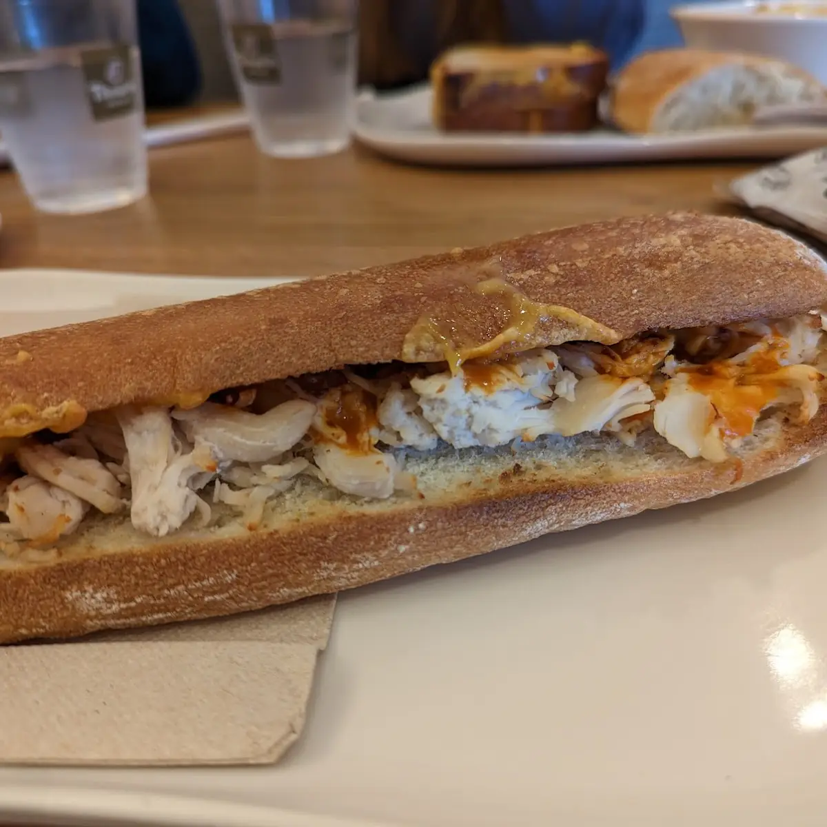 Smoky Buffalo Chicken Melt