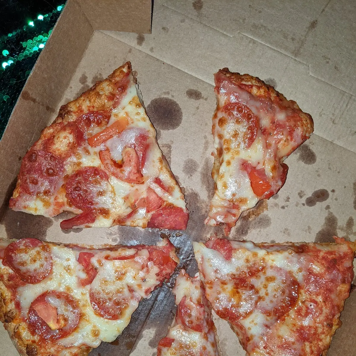 Cheese Bread with Extra Cheese Pepperoni and Fresh Tomato Pizza
