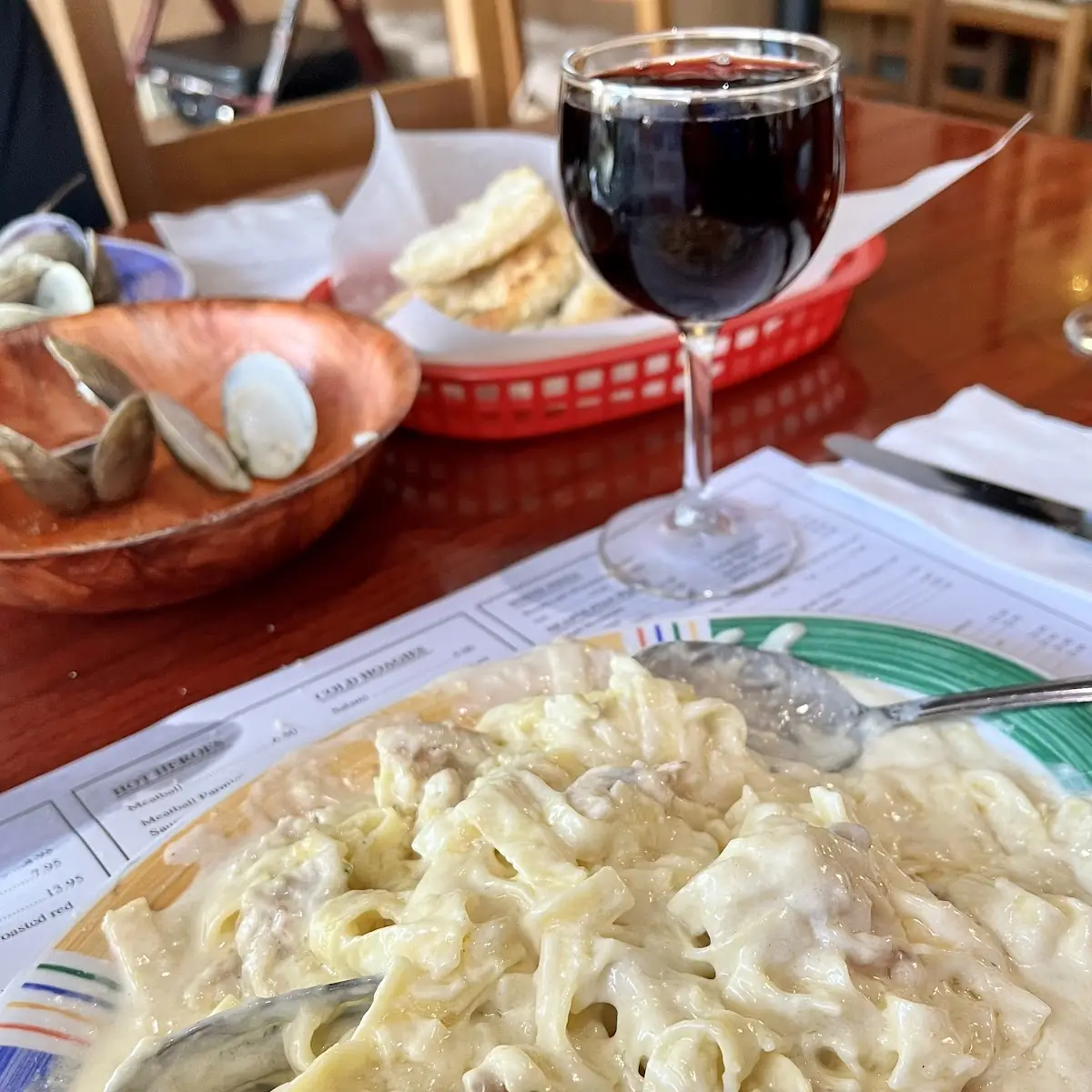 Fettuccine Alfredo with Chicken