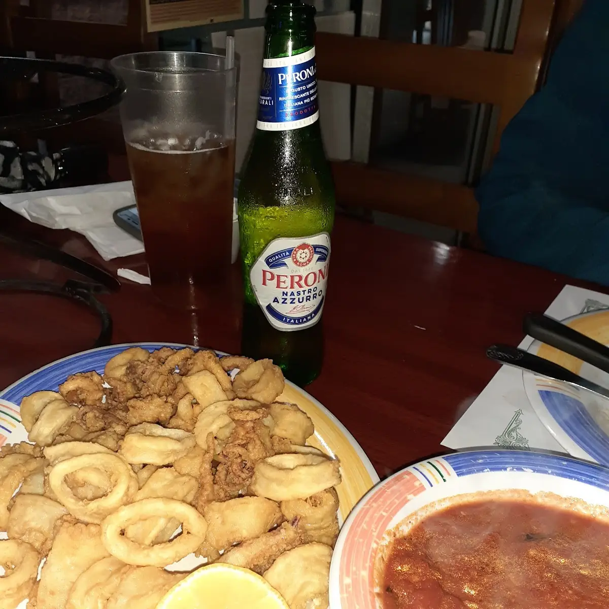 Fried Calamari with Marinara Sauce