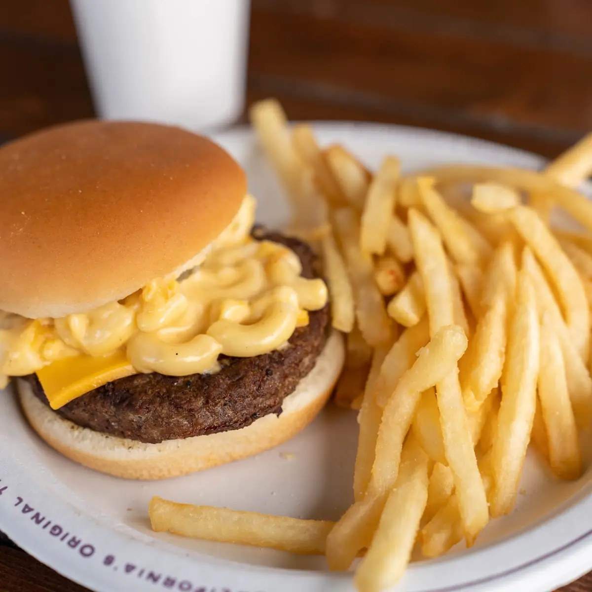 Mac and Cheese Burger