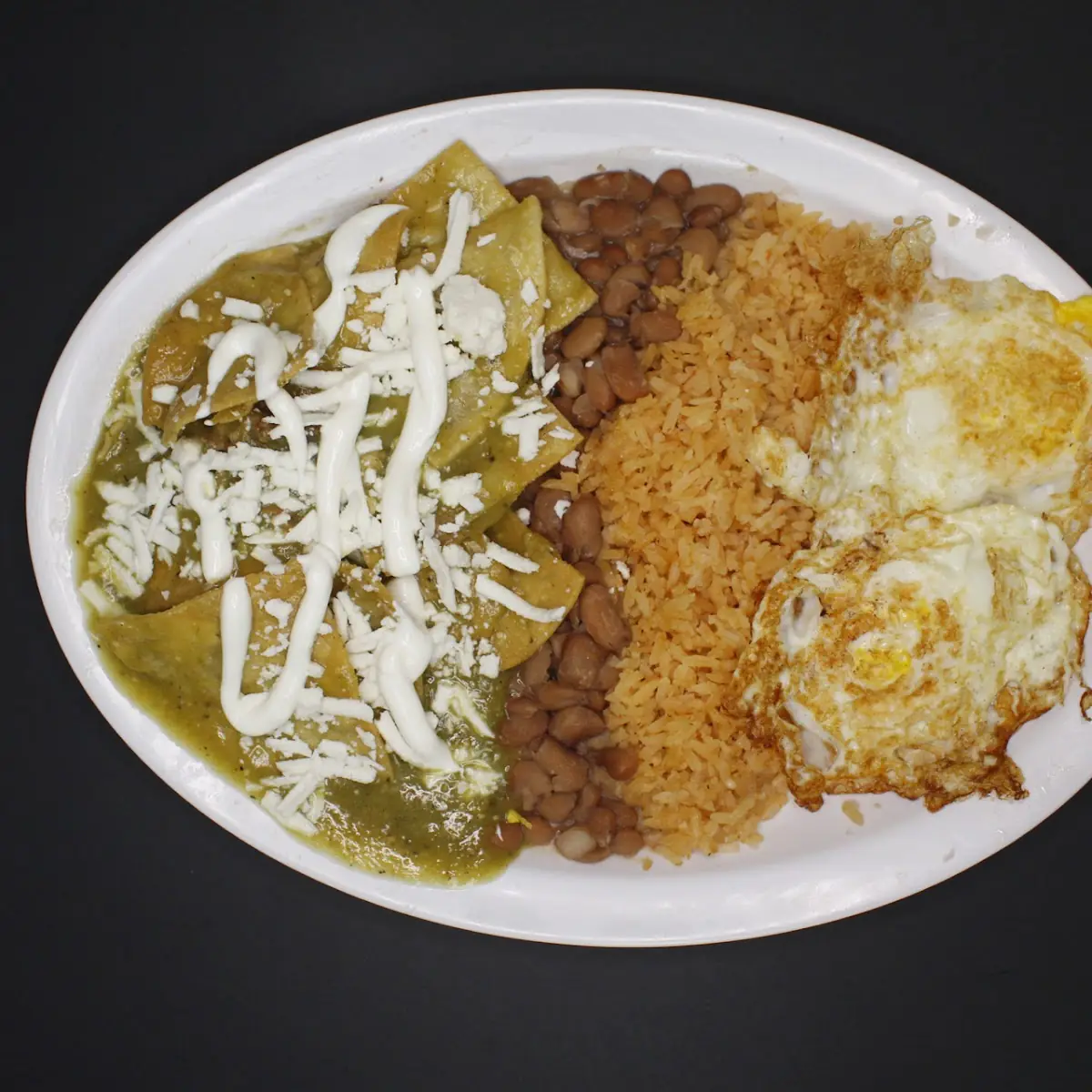 Plato De Chile Verde Green Chilli Plate