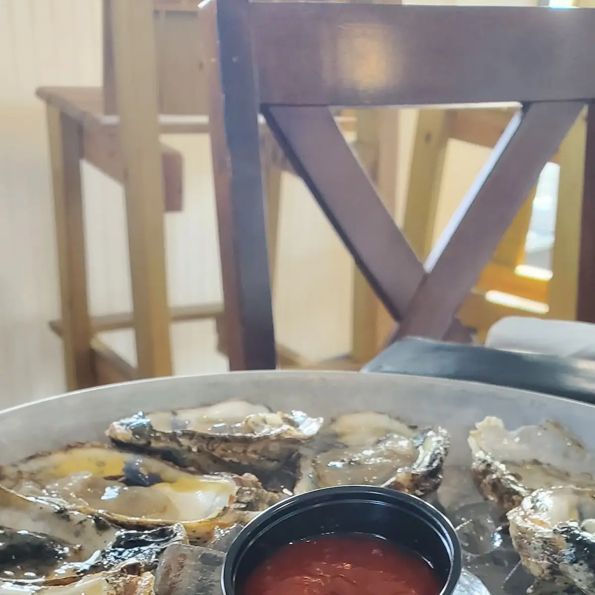 Oysters on a Half Shell