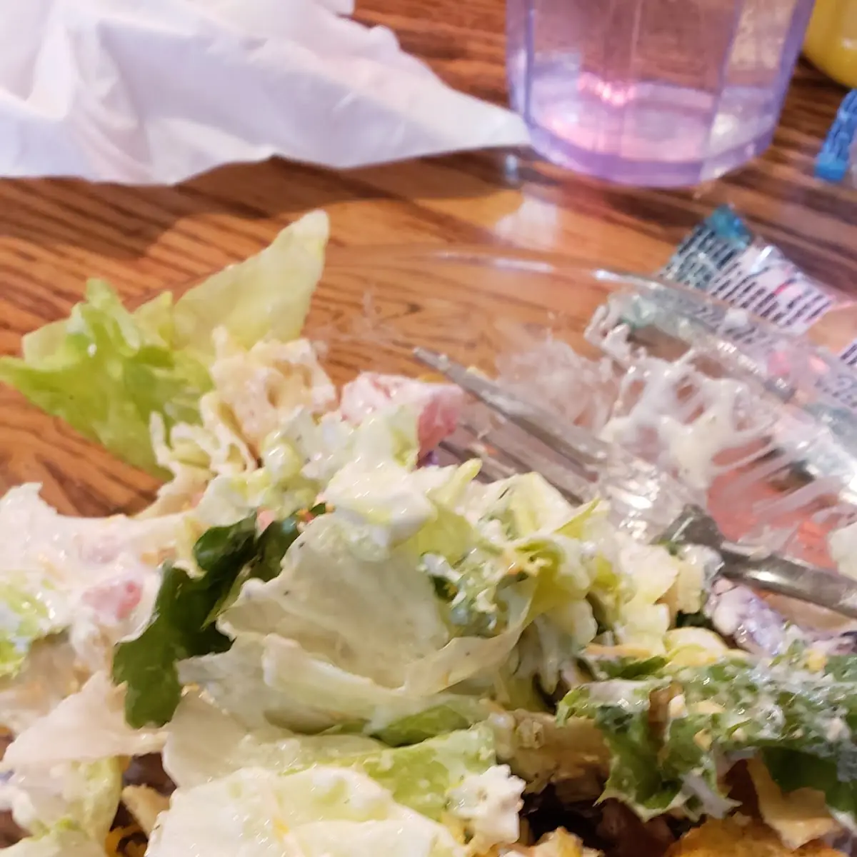 Blue Cheese Crumbles Salad
