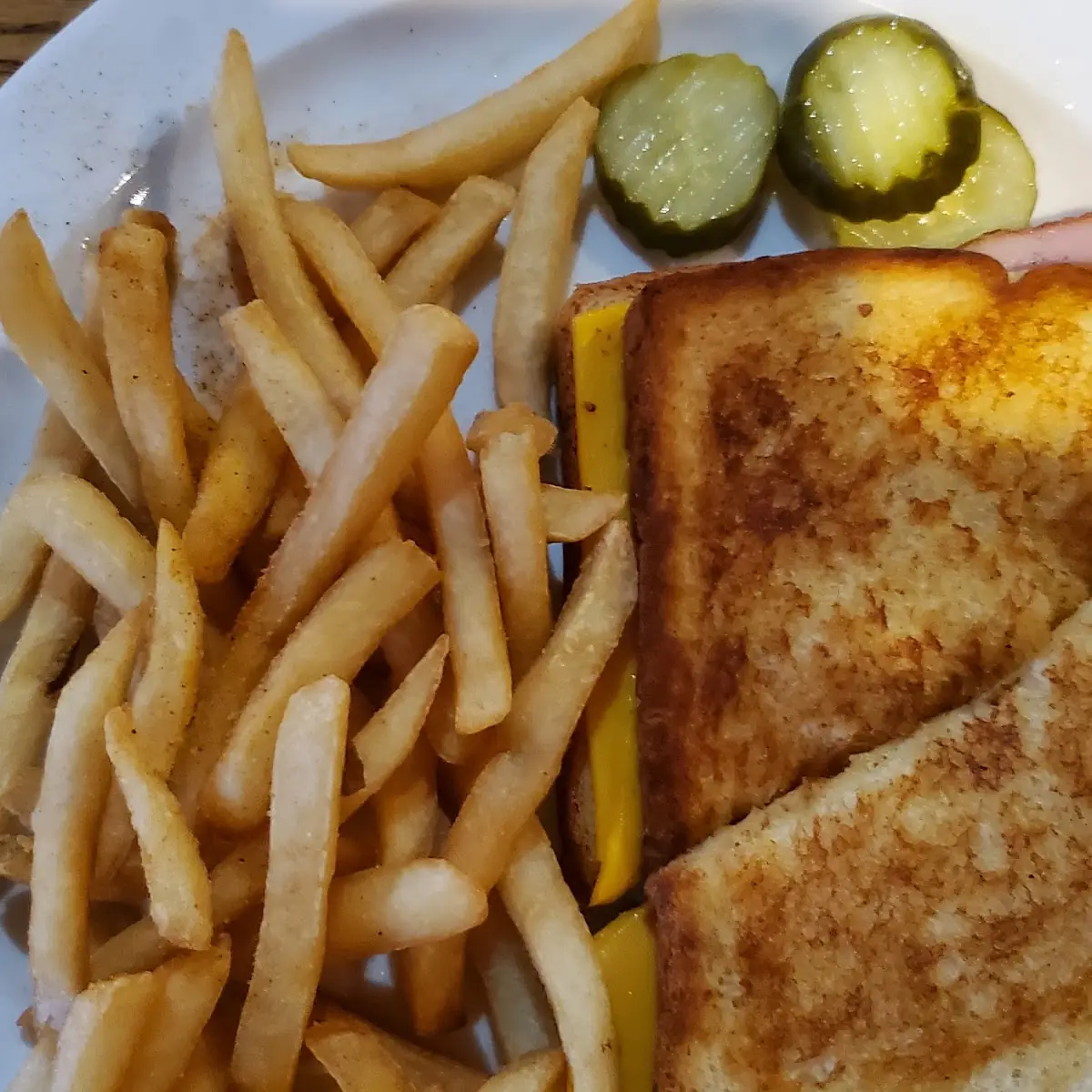 Grilled Ham and Cheese