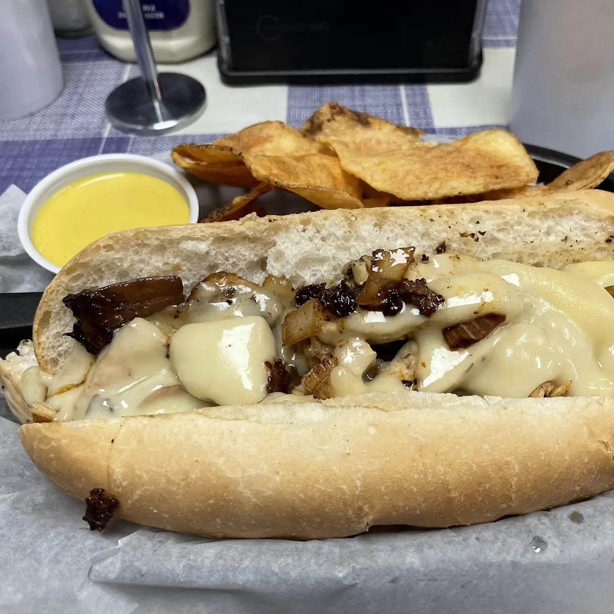Grilled Chicken Philly Cheesesteak Sub