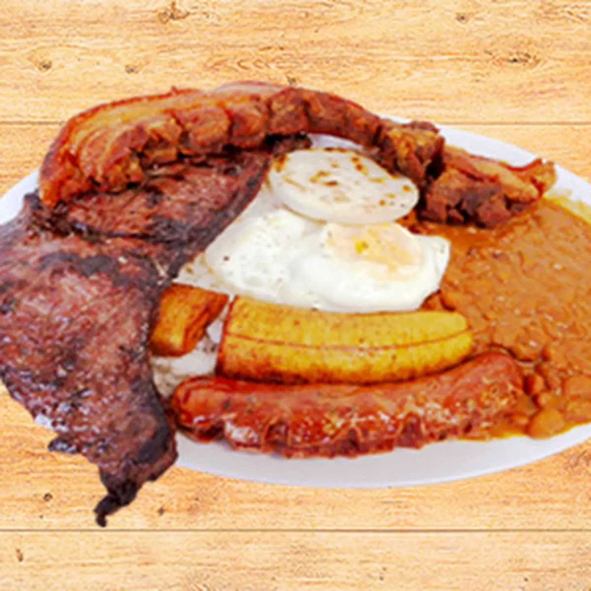 Bandeja Tipica Paisa Typical Platter