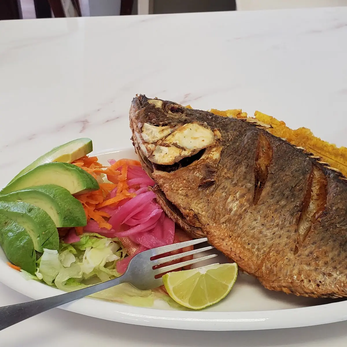 Mojarra Frita Fried Porgie