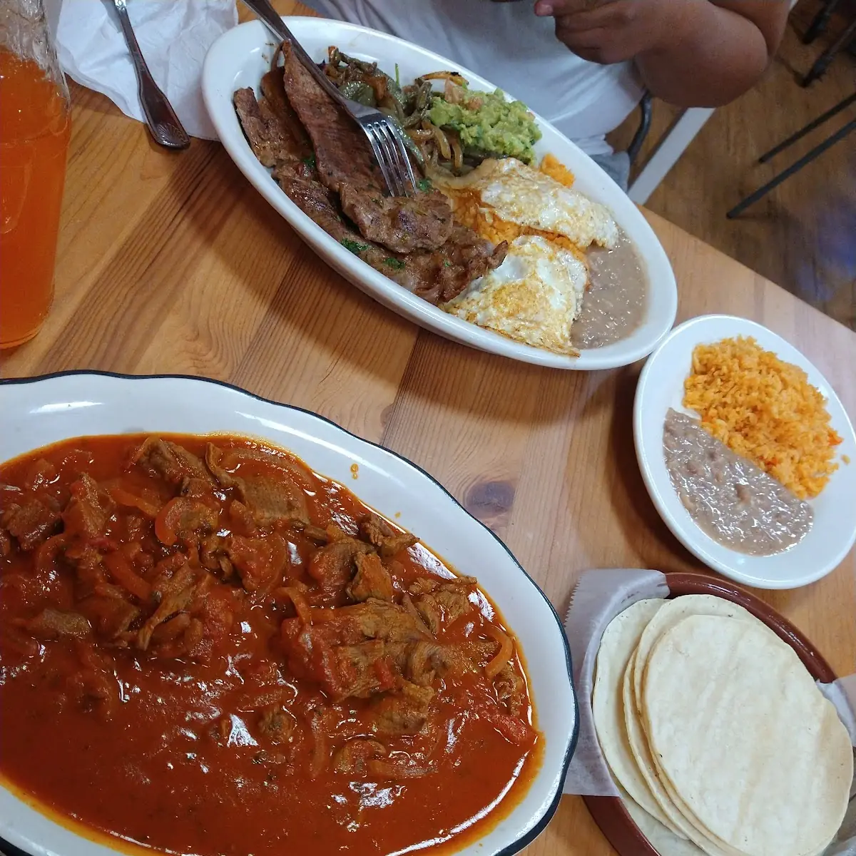 Bistec Ranchero Plato