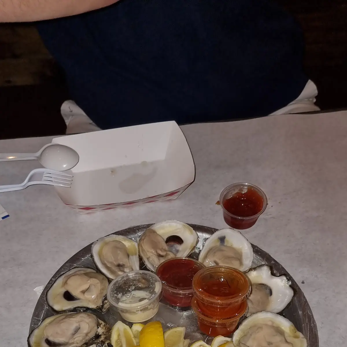 1 2 Dozen Raw Oysters