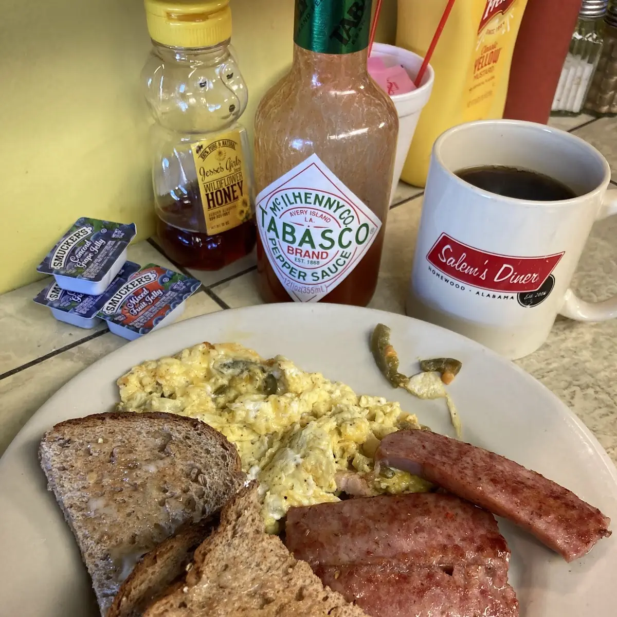 Smoked Sausage & Egg