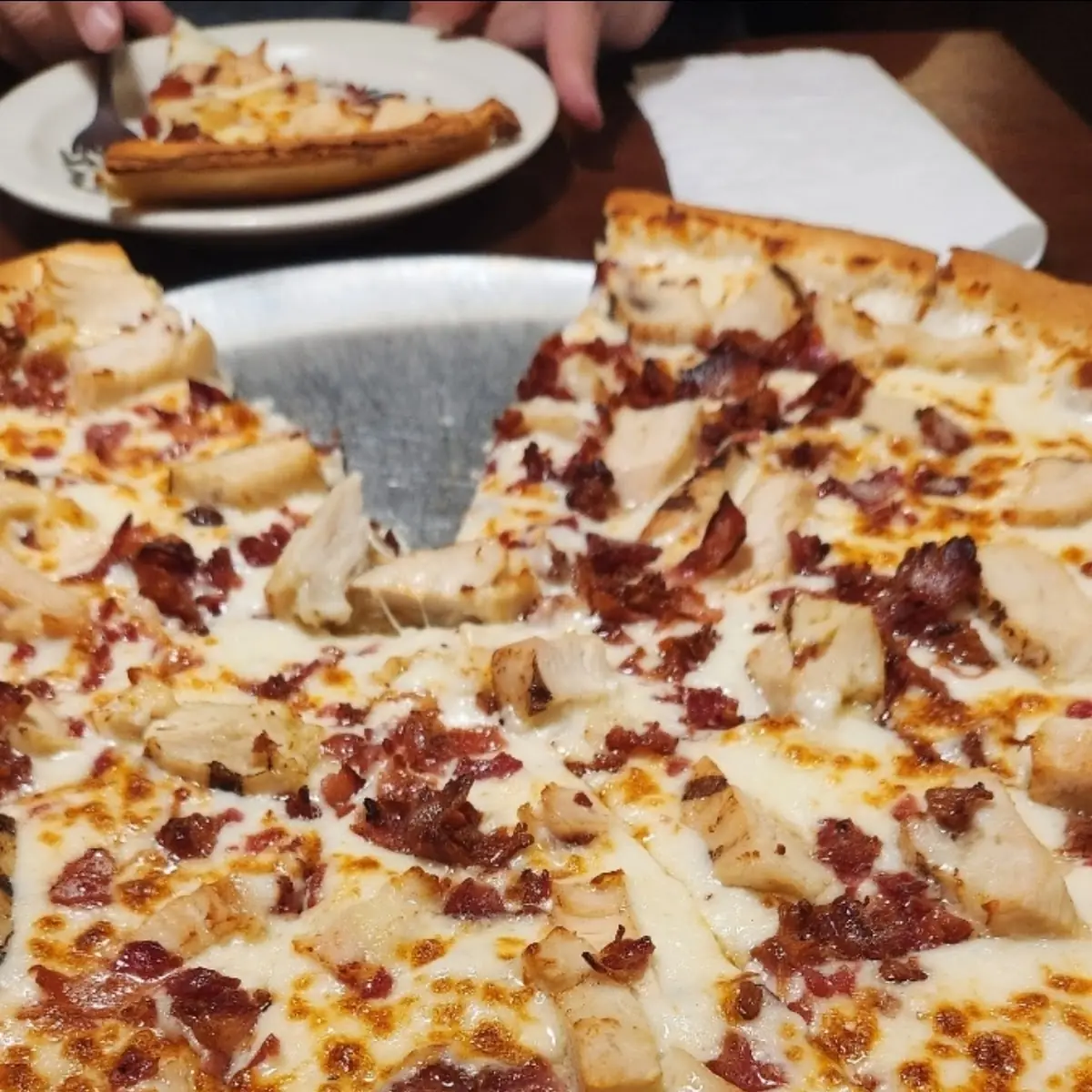 Alfredo Chicken Bacon