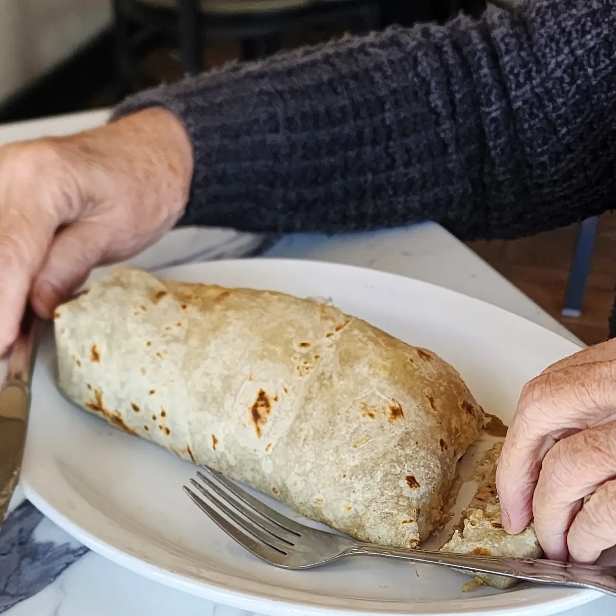 Chile Verde Burrito