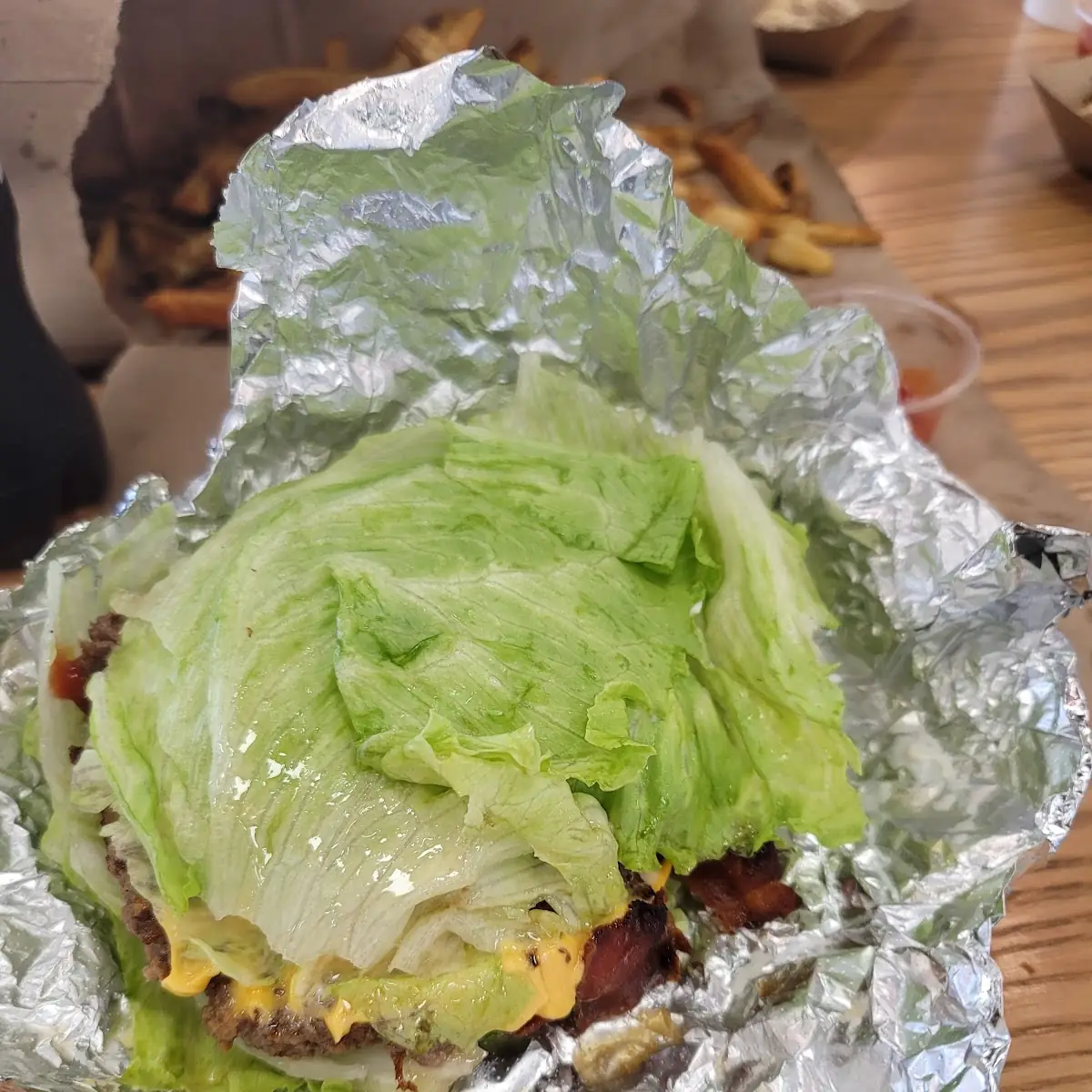 Gluten Free Bacon Double Cheeseburger