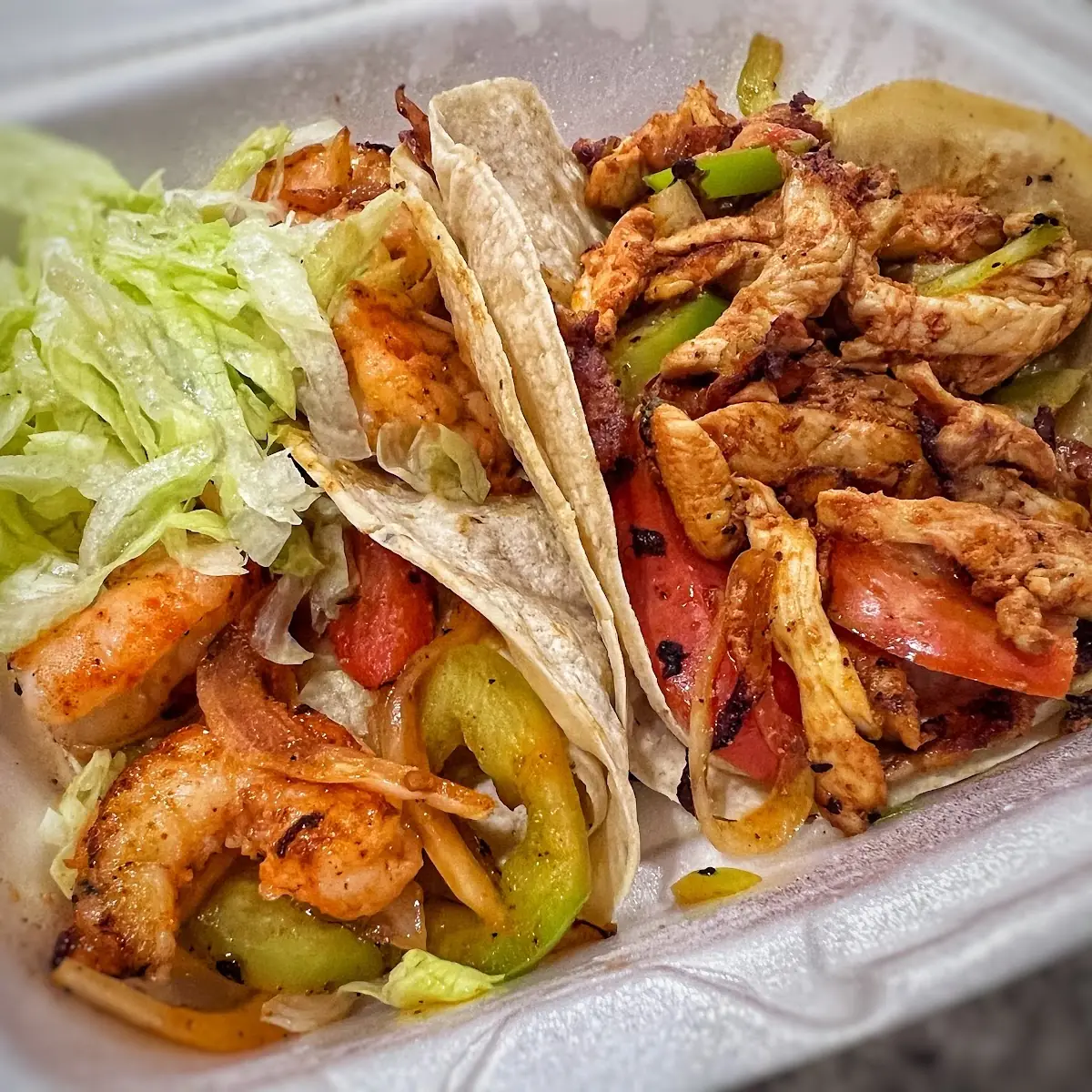 Grilled Chicken Fajita Tacos