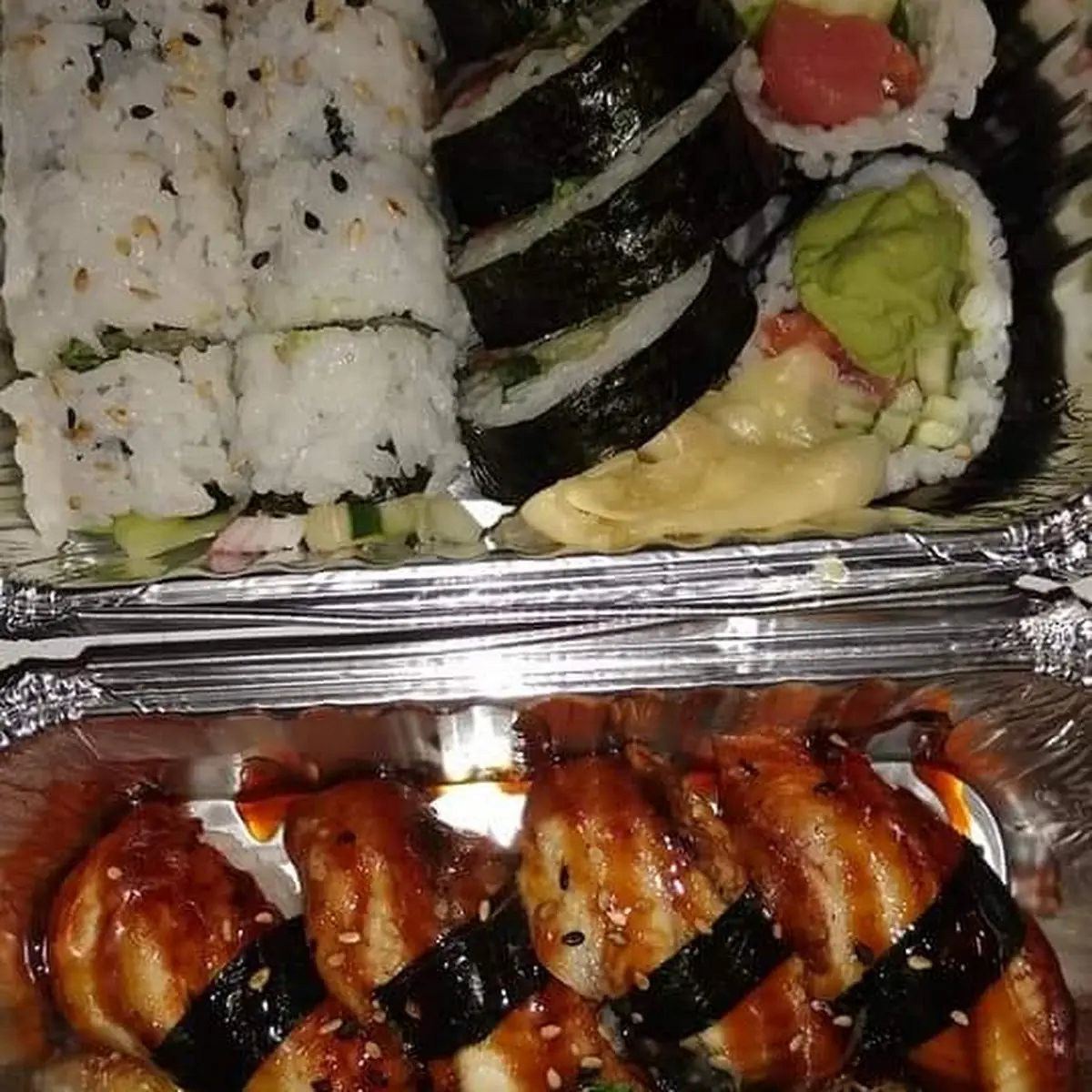 California Roll & Unagi
