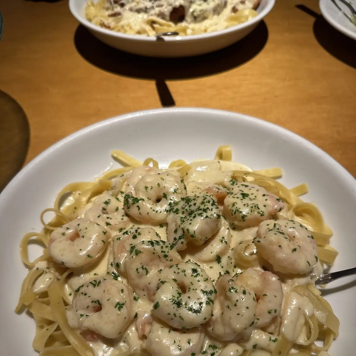 Shrimp Alfredo