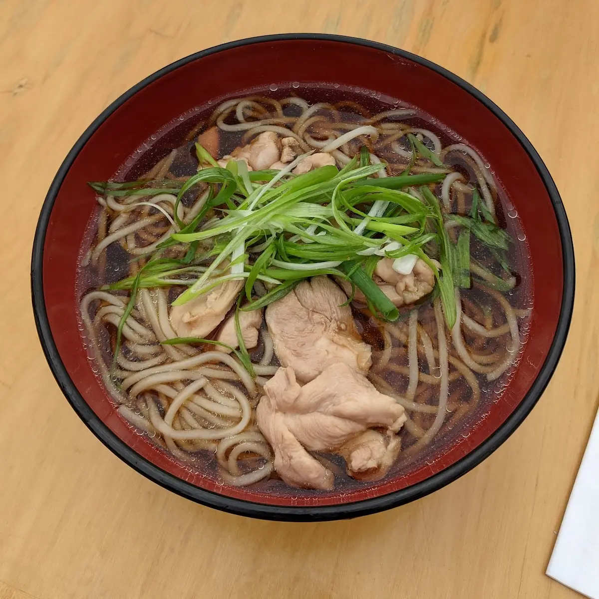 Seiro Soba with Chicken Soup