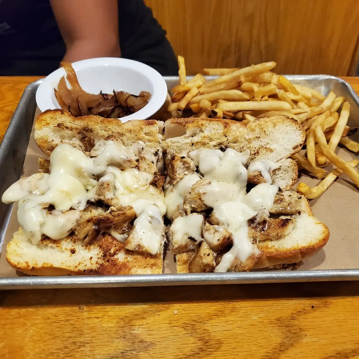 Steak Philly Chicken Sandwich Combo
