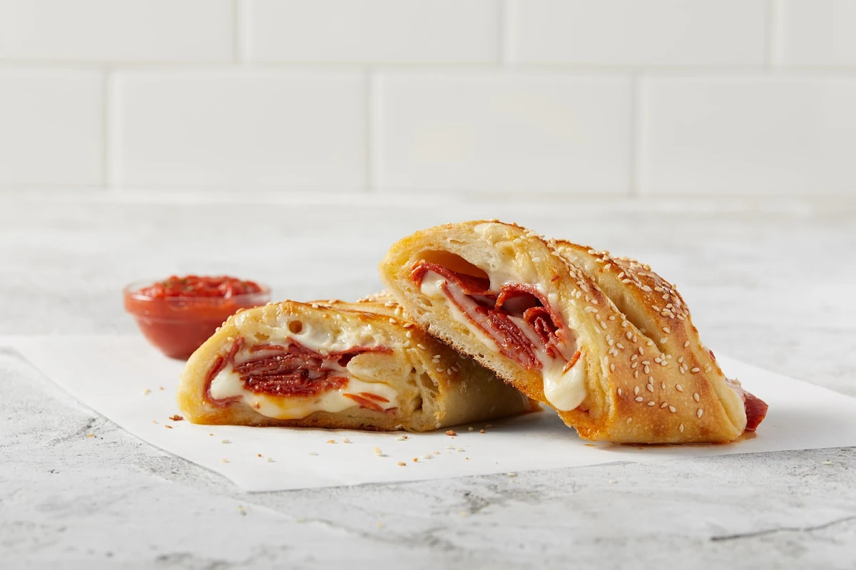Individual Pepperoni Stromboli