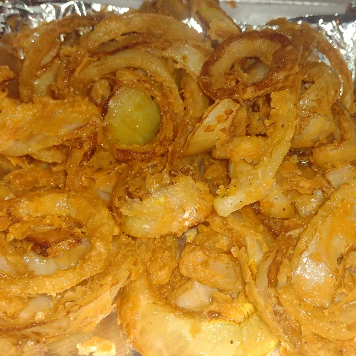 Vodka Battered Onion Rings