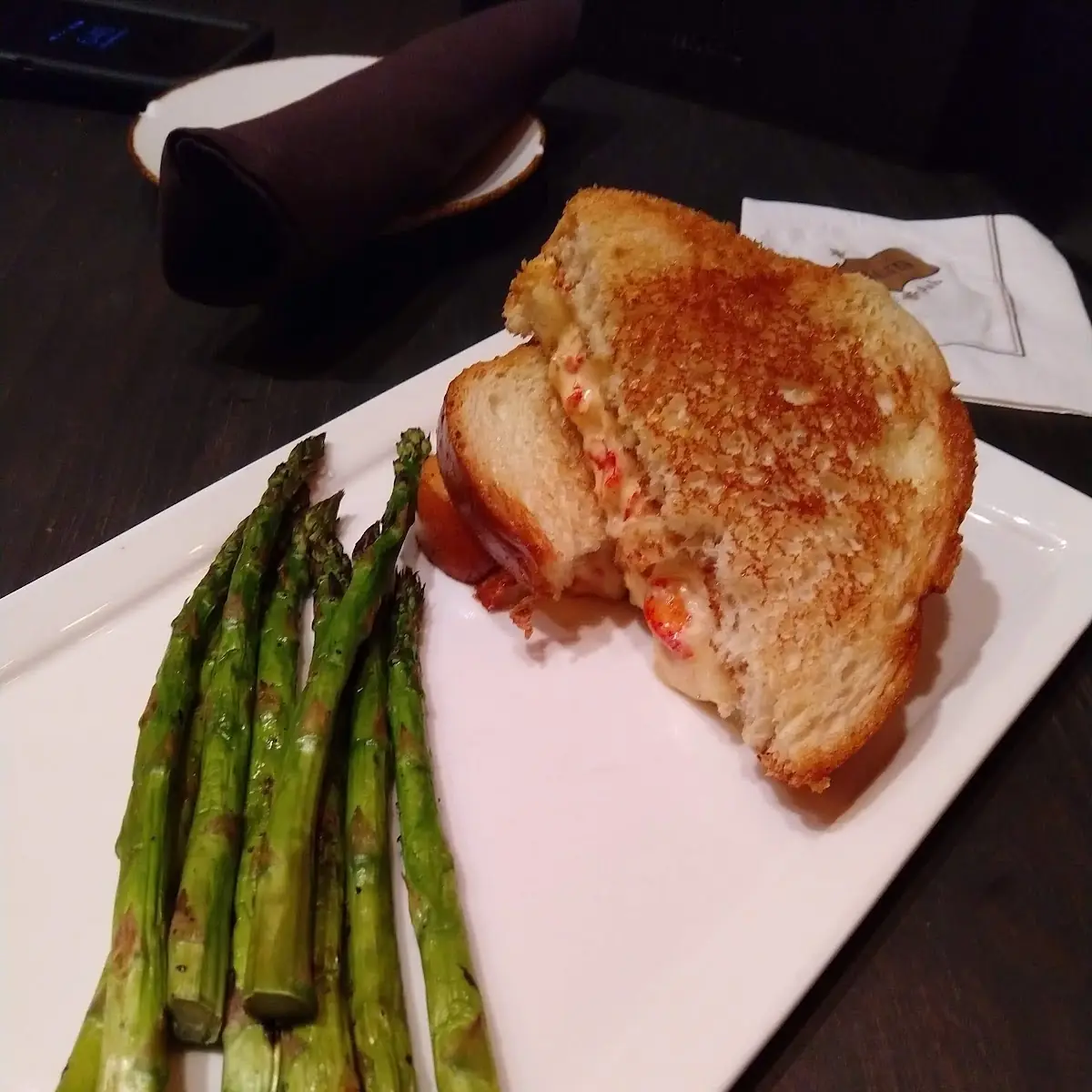 Lobster Grilled Cheese Sandwich