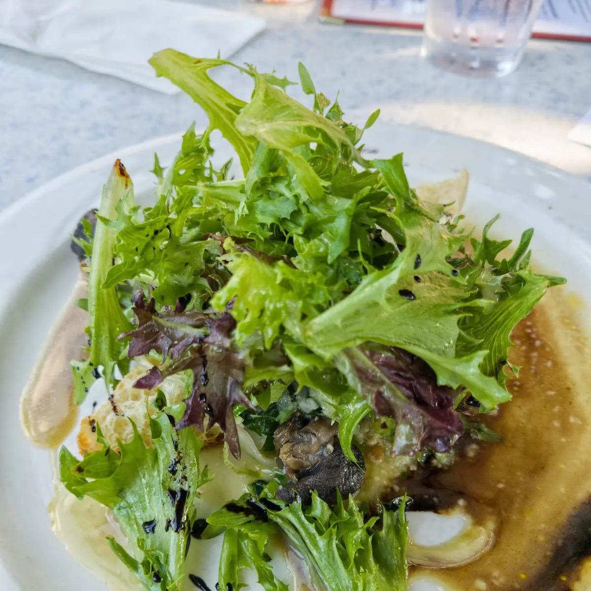 Caesar Salad and Side Salad