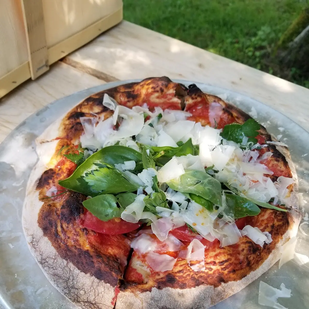 Pizza Margherita, Parcelles