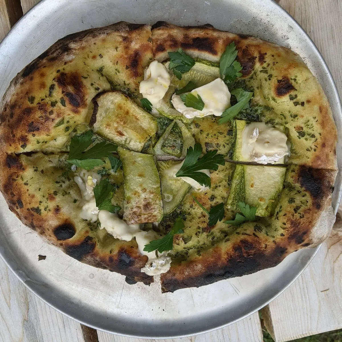 Wood Oven Pizza, Parcelles