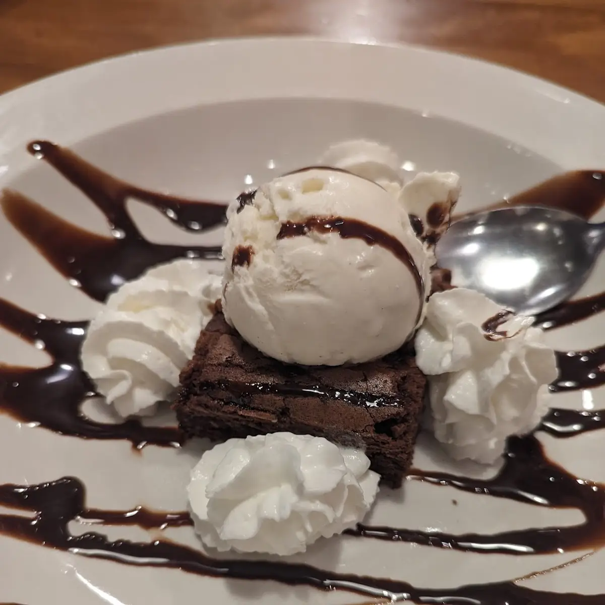 Hot Fudge Brownie