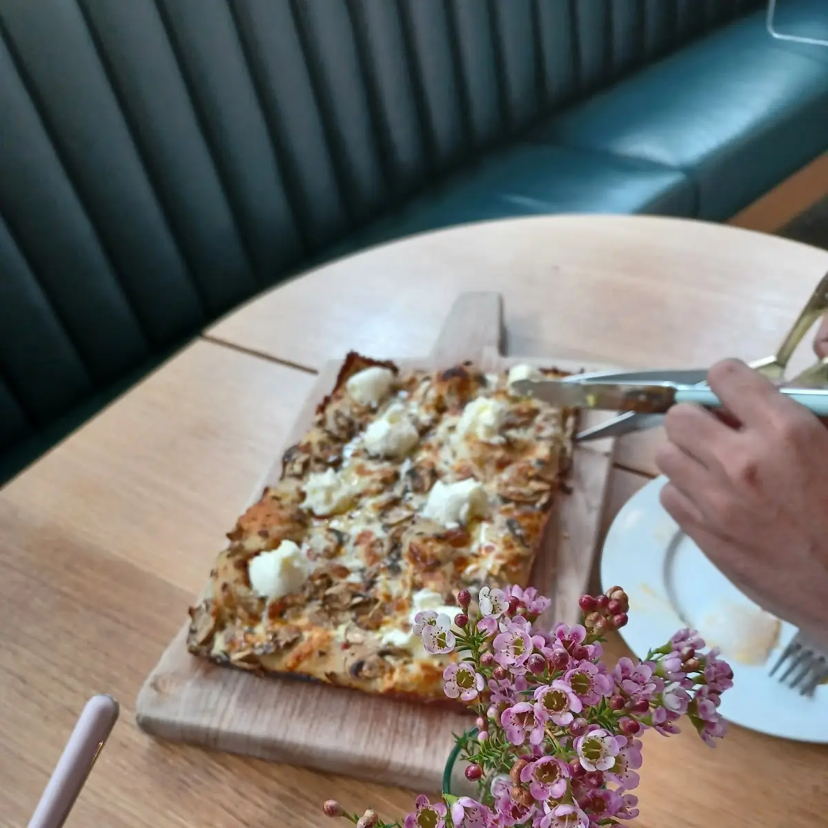 Mushroom Pizza