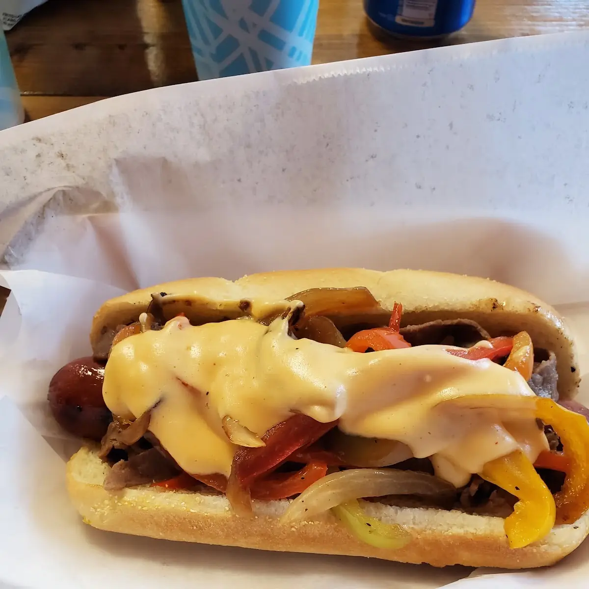 Philly Cheese Steak Dog