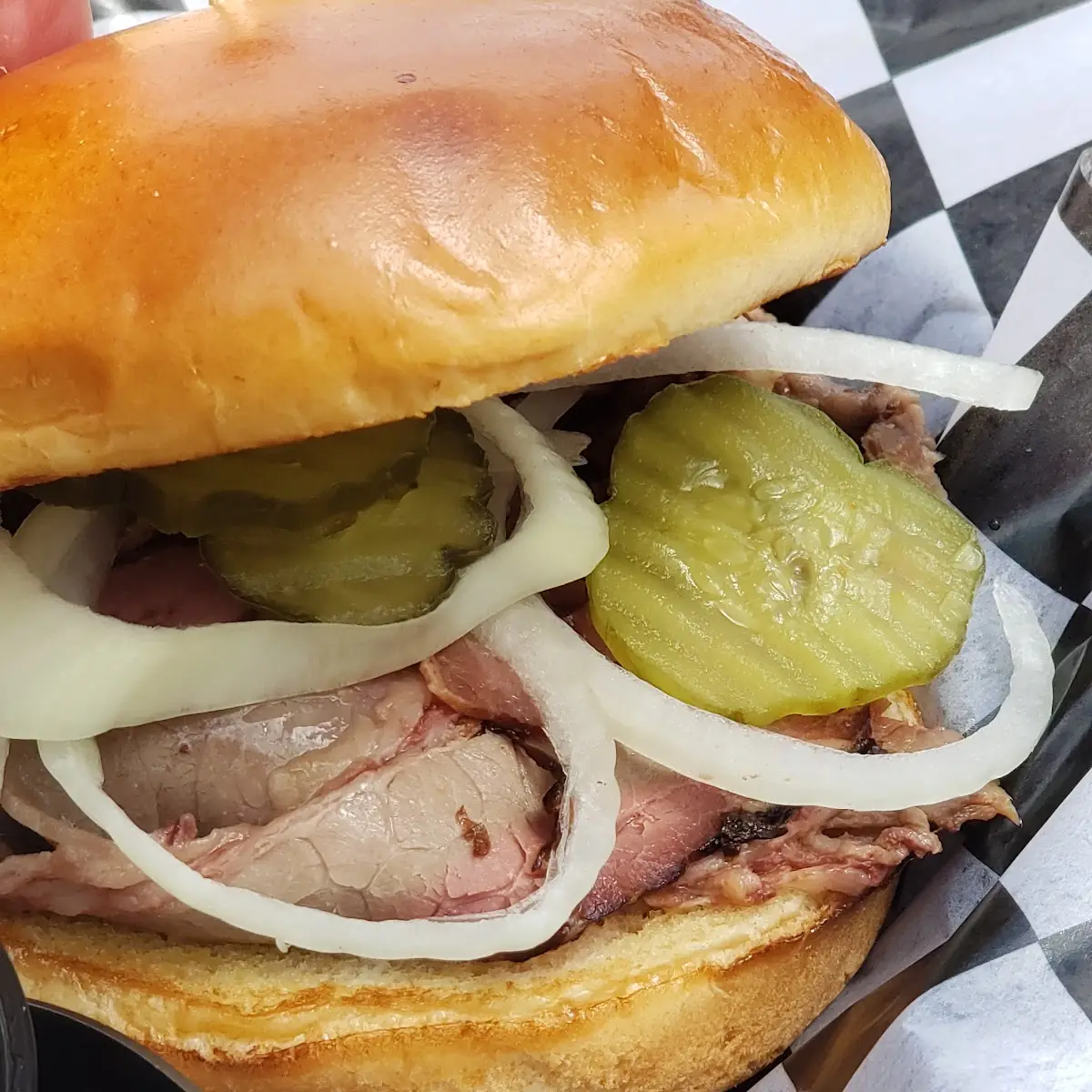 Smoked Brisket Sandwich