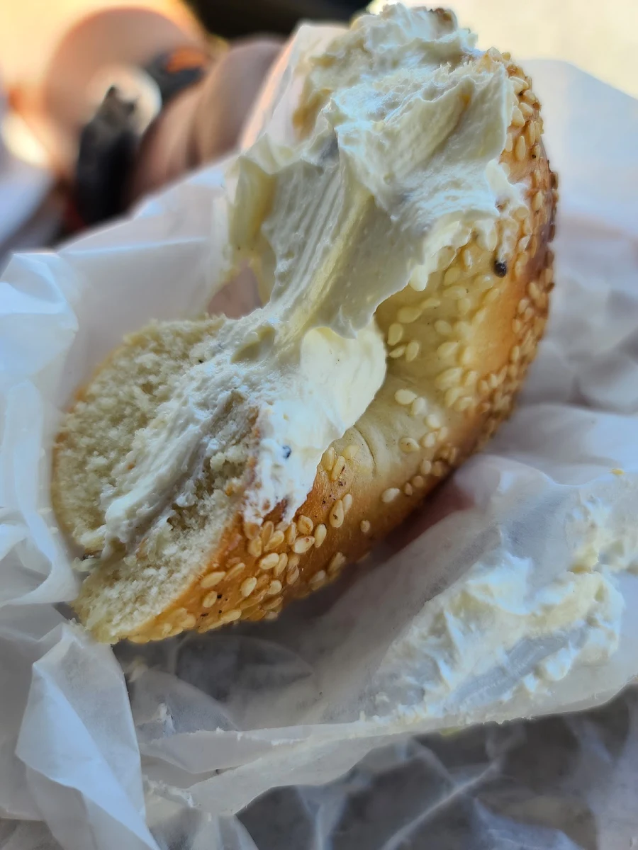 Cream Cheese Bagel