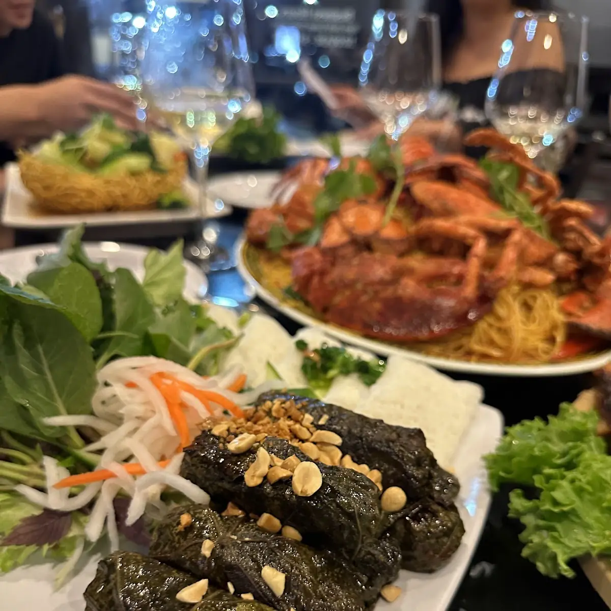 Beef with Grape Leaves