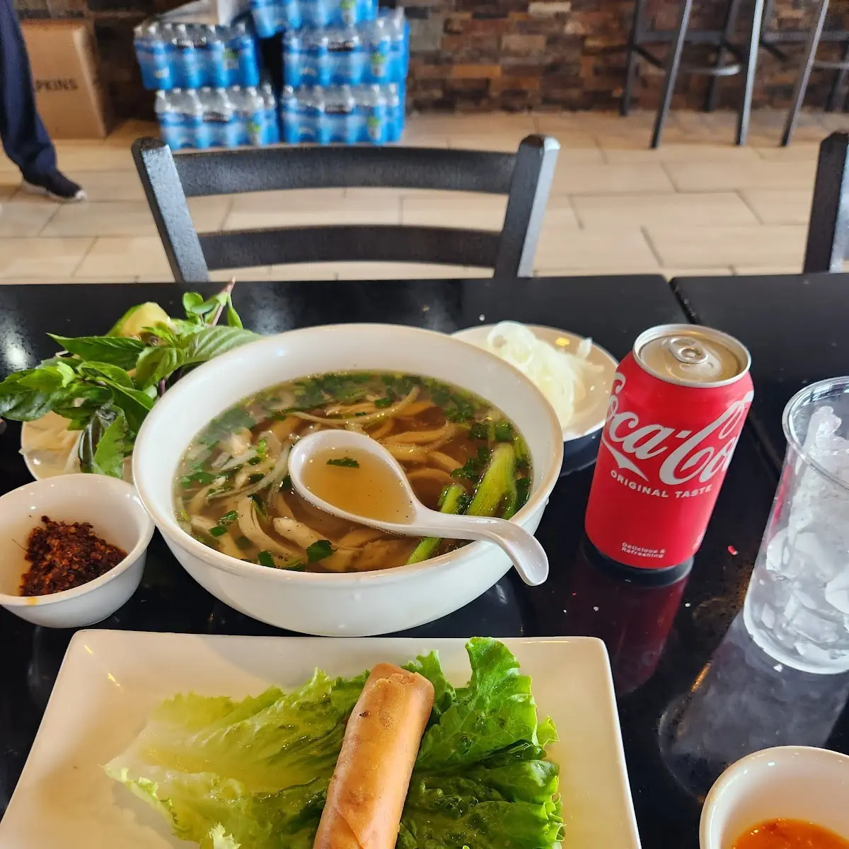 Chicken Pho Egg Roll