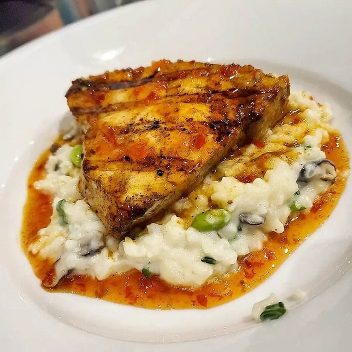 Sweet Chili Glazed Swordfish
