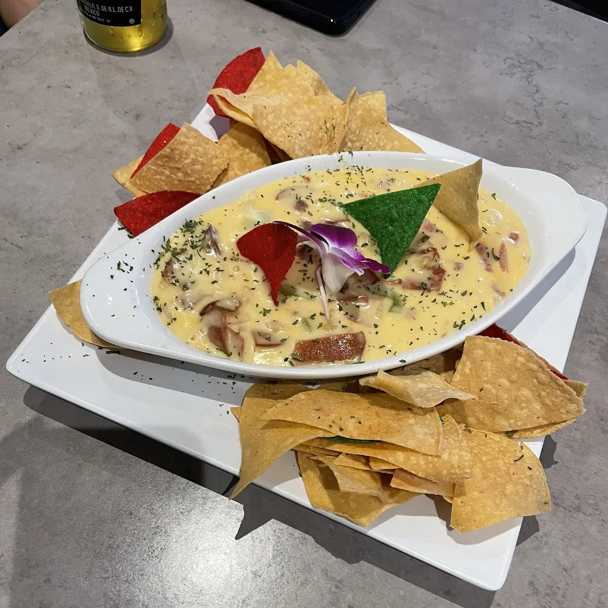 Queso Fundido with Chorizo