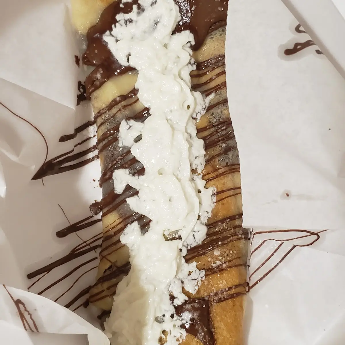 Banana and Nutella Crepe