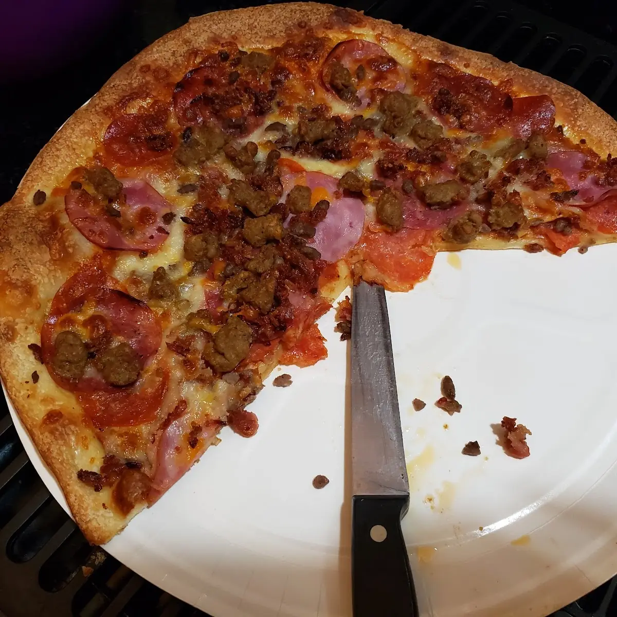 Papa Murphey Meat Lovers Pizza